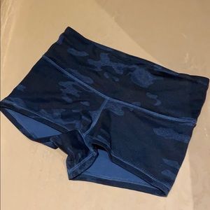 SOLDBlue camo no pilling Shorts 2.5 inch inseam
